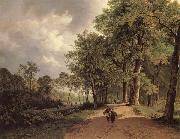 View of a Park Barend Cornelis Koekkoek